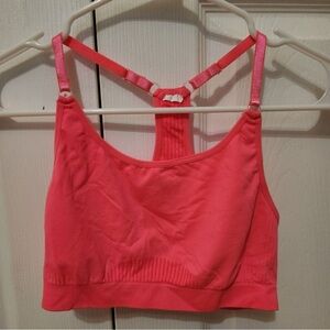 Fabletics Neon Pink Sports Bra